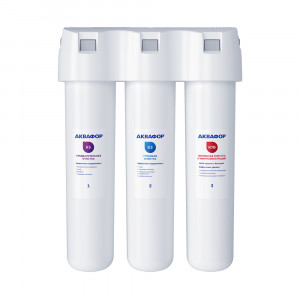 Проточная система Аквафор Кристалл Эко (К3-К2-К7В) со смесителем C126